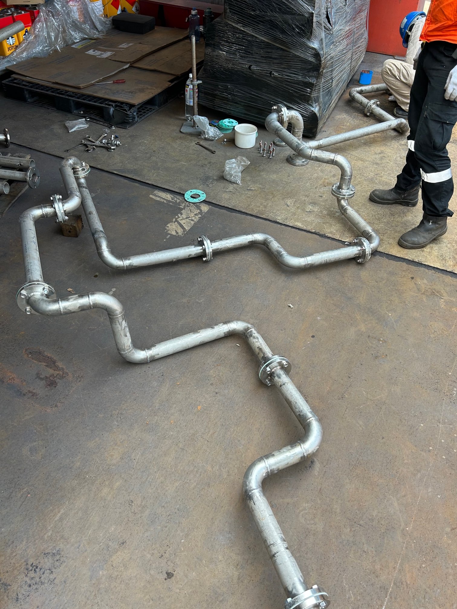 Pipe Fabrication & Line Testing